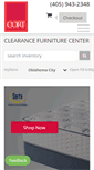 Mobile Screenshot of cortclearancefurniture.com